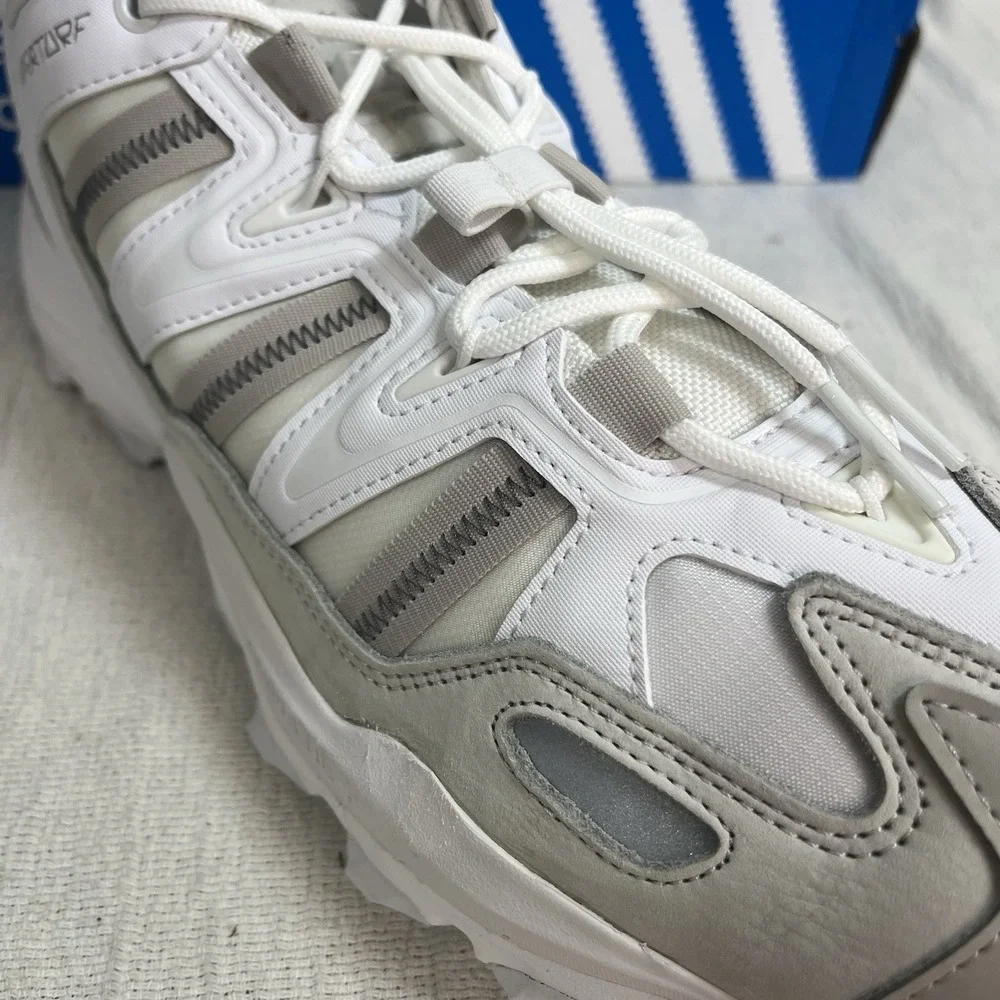 Adidas Hyperturf Adventure Shoes Mens 14 White Gorpcore Trail Sneaker GY9410